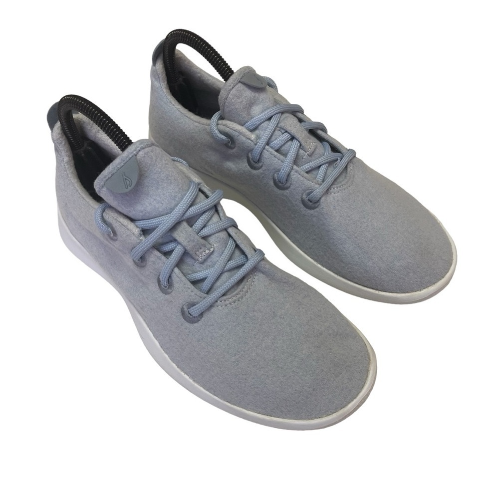 Allbirds Wool Runner Women Running Shoes Light Blue size 9 Low Top Sneakers